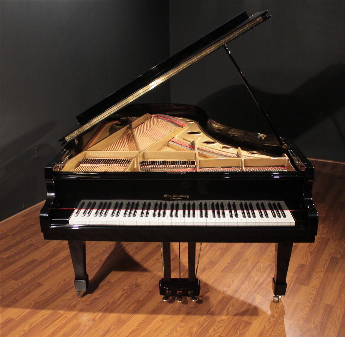 Otto Altenburg 6'8'' Grand Piano Polished Ebony eBay