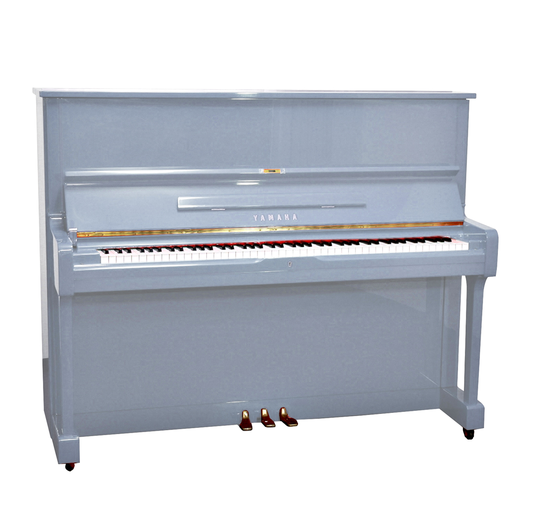 Yamaha U3 Studio Upright Piano 52'' Polished Harbor Island Blue | Four Star  Reconditioned Pianos