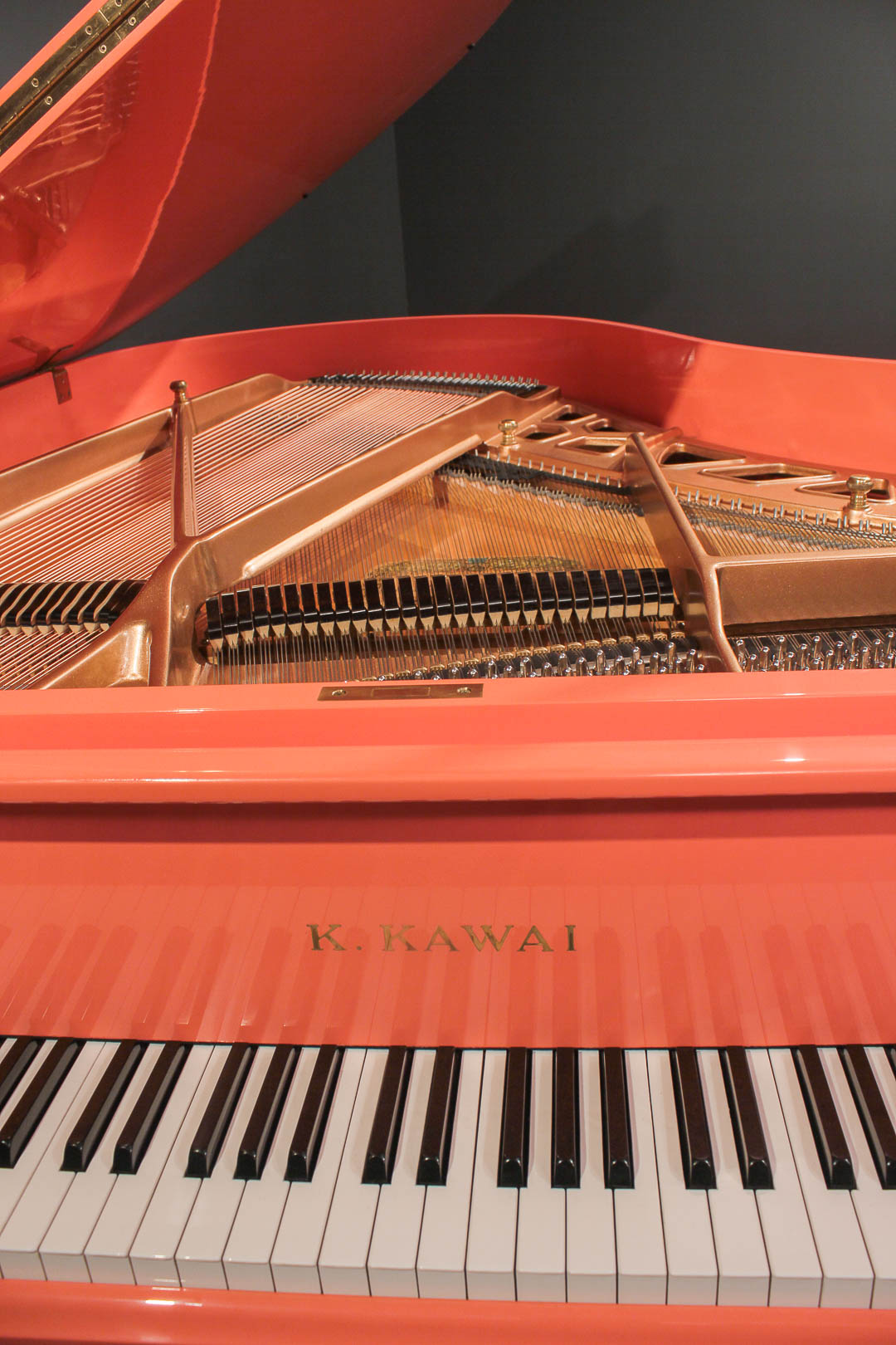 Kawai Player Grand Piano 5'10'' KG-2 Moroccan Coral PianoDisc/QRS | Player  Pianos