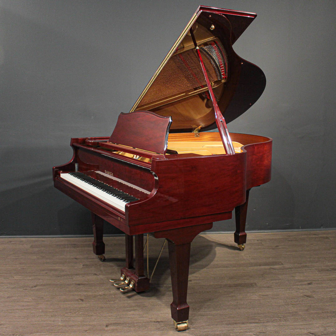 Samick 5'3'' Baby Grand Piano Polished Mahogany SG-161 | Grand Pianos