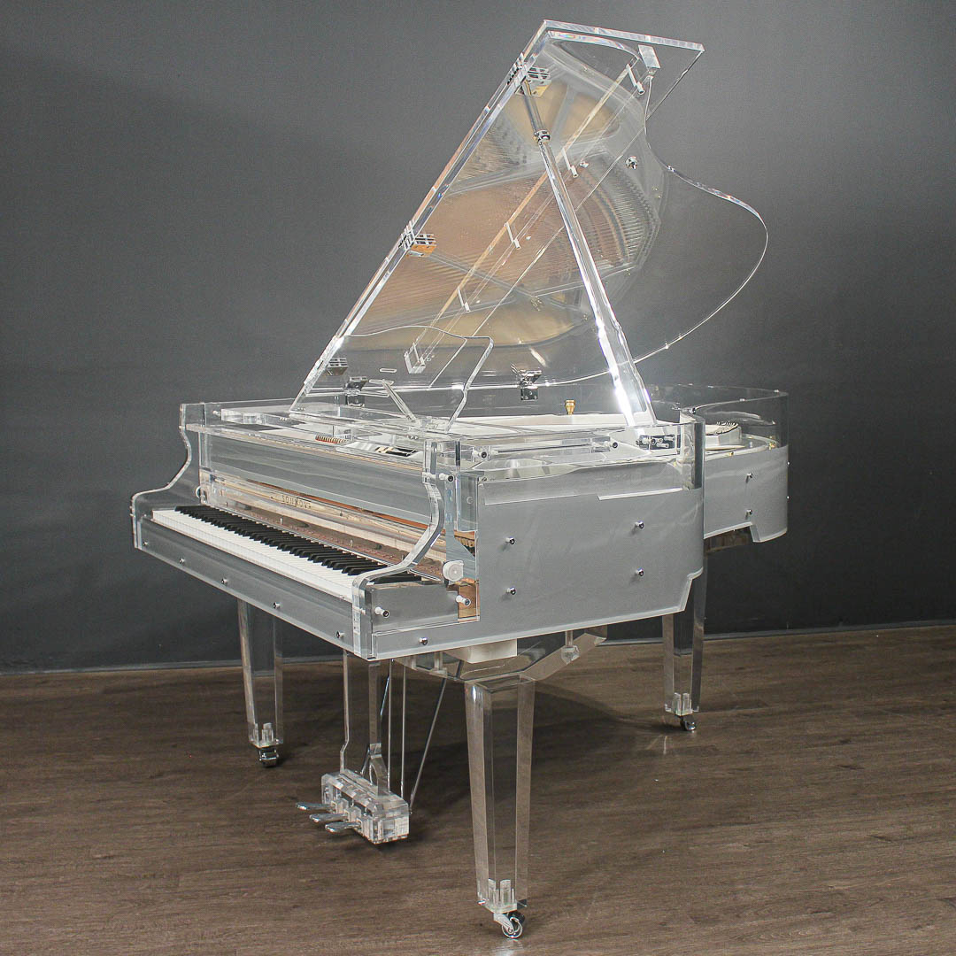 Sonnova Luminos Crystal Clear Acrylic Grand Piano | Grand Pianos