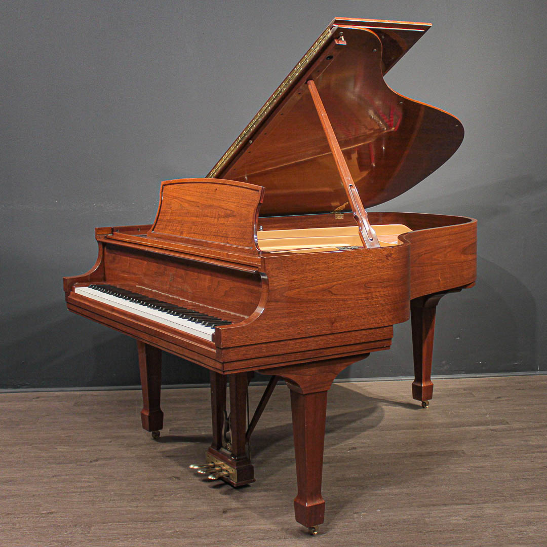 Steinway Model L Crown Jewel Walnut 5'10'' Player Grand Piano PianoDisc/QRS  | Player Pianos