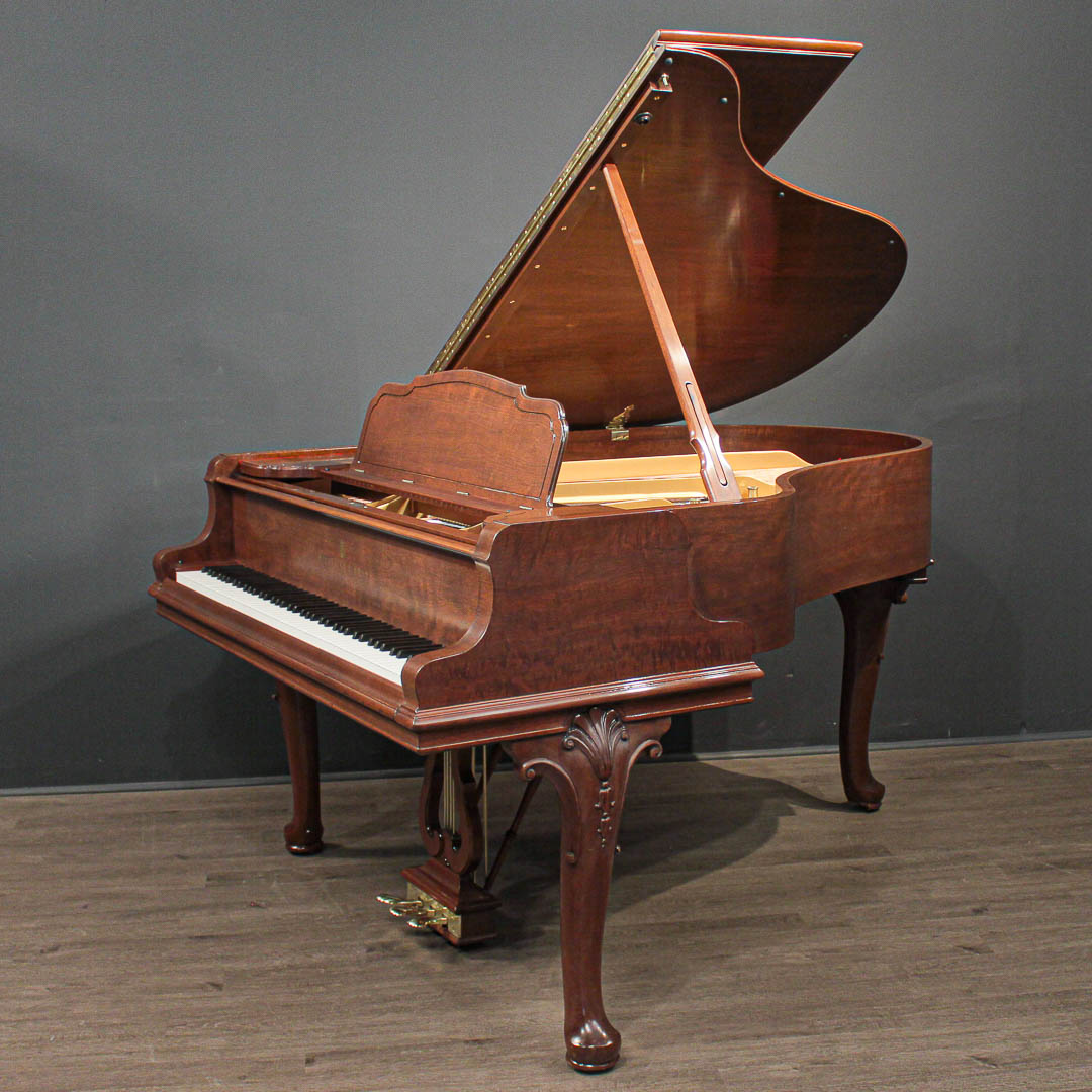 Steinway Queen Anne Model M 5'7'' Player Grand Piano Mahogany PianoDisc/QRS  | Player Pianos