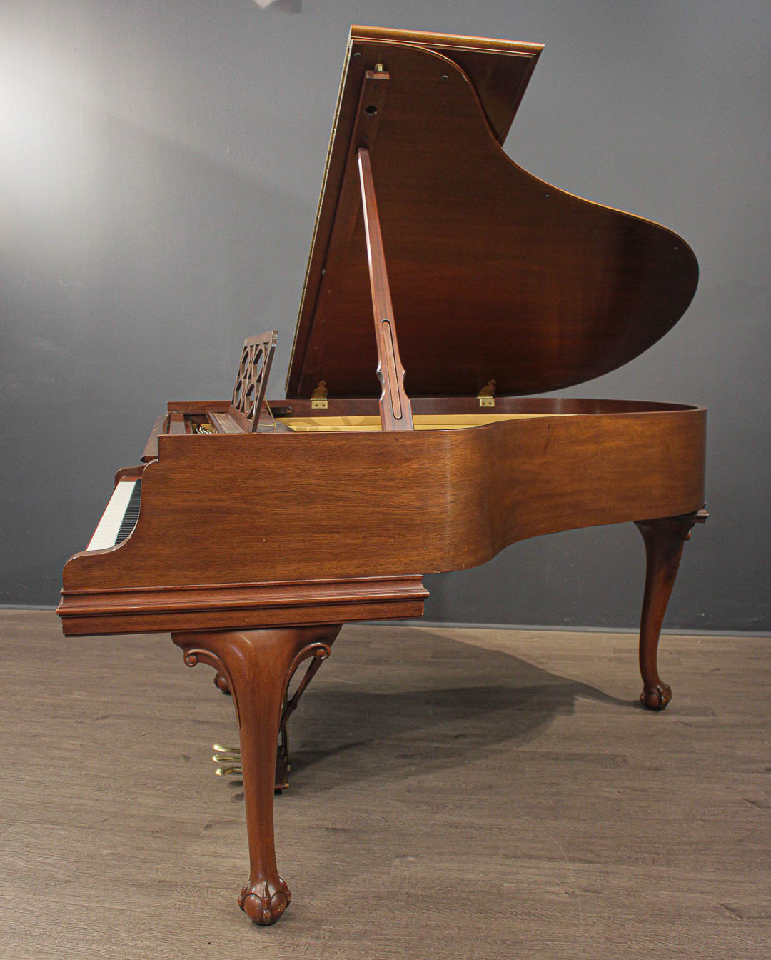 Steinway Model M Chippendale 5 7 Grand Piano Walnut Grand Pianos