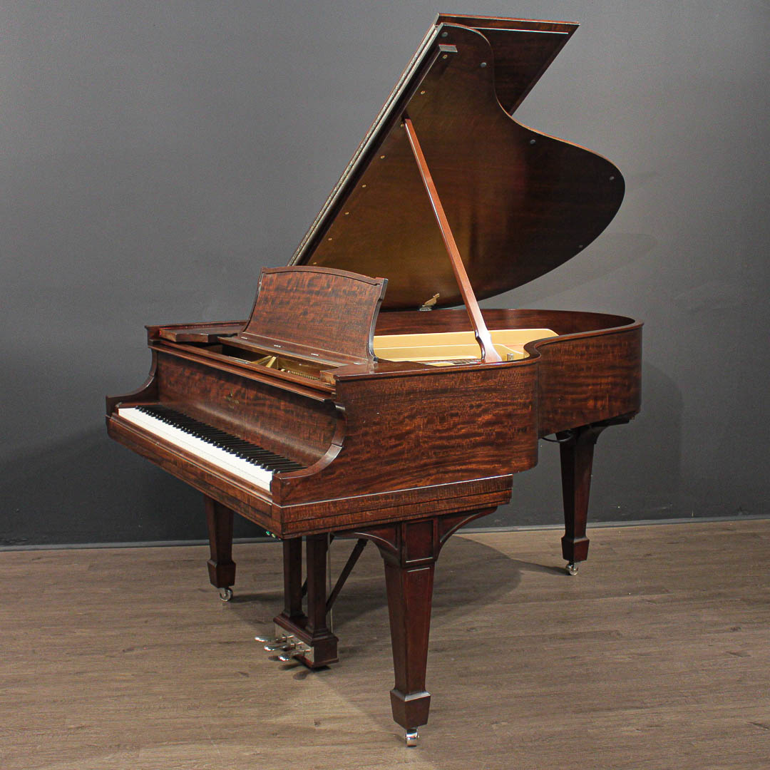 Steinway O 5'10'' Player Grand Piano Restored Figured Mahogany  PianoDisc/QRS | Player Pianos