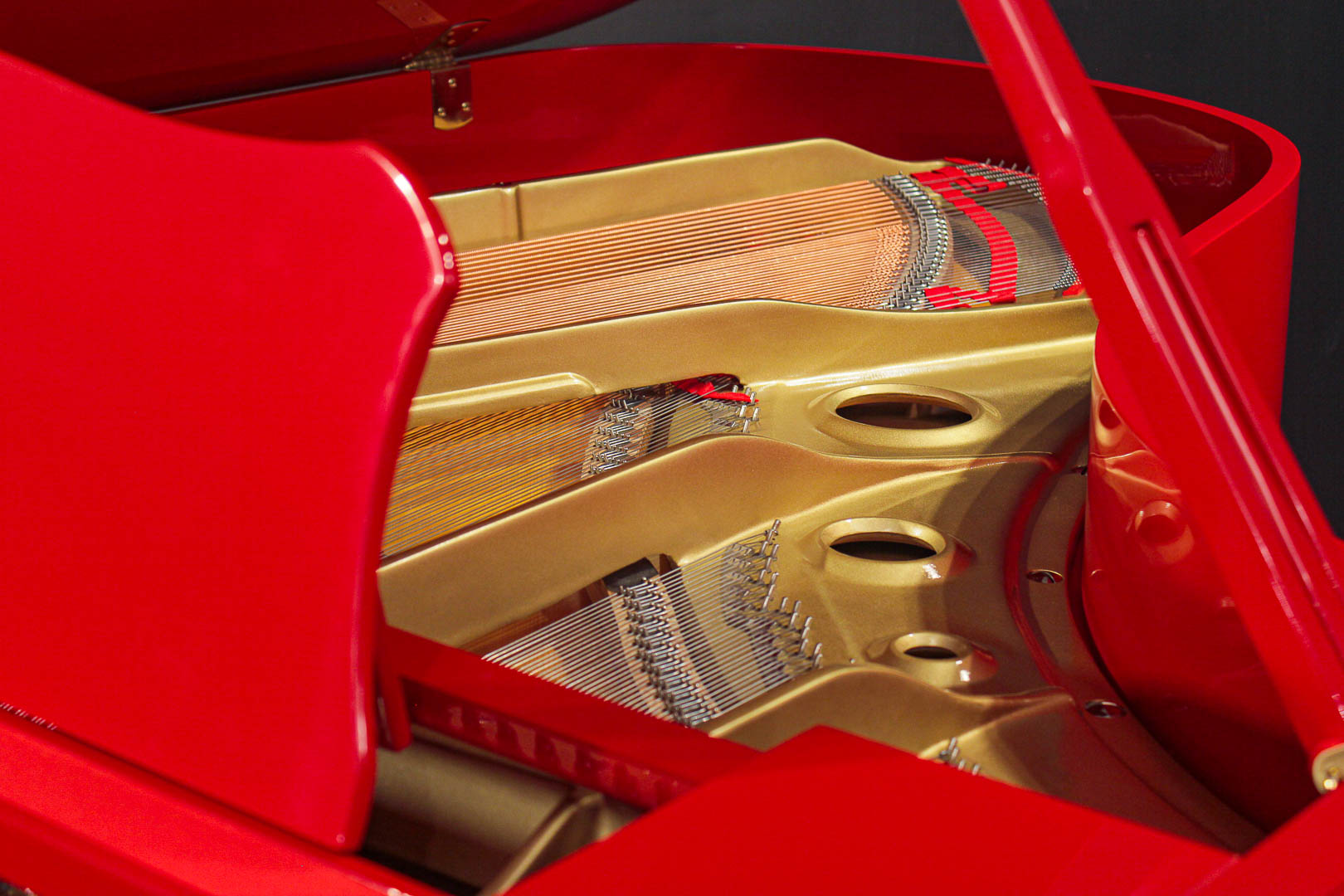 Yamaha 6 Grand Piano Polished Red G3 Grand Pianos yamaha-6-grand-piano-polished-red-g3-grand-pianos