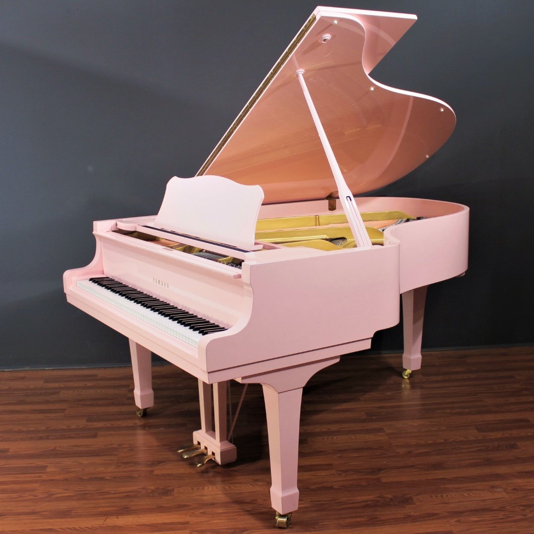 Yamaha Designer Pink Grand Piano G5 6'6'' | Four Star Reconditioned Pianos