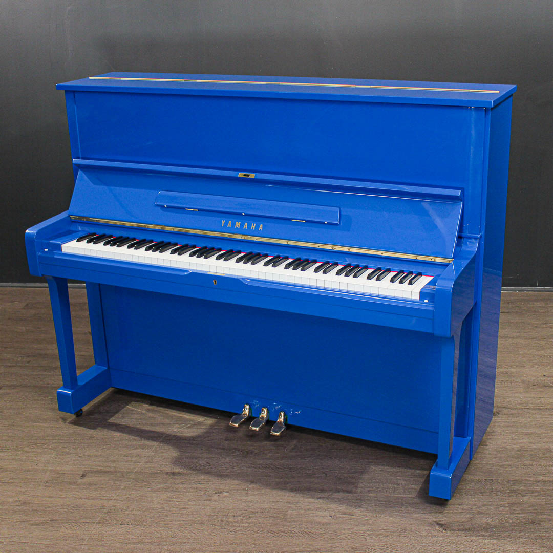 Yamaha U1 48'' Studio Upright Piano True Blue | Upright Pianos